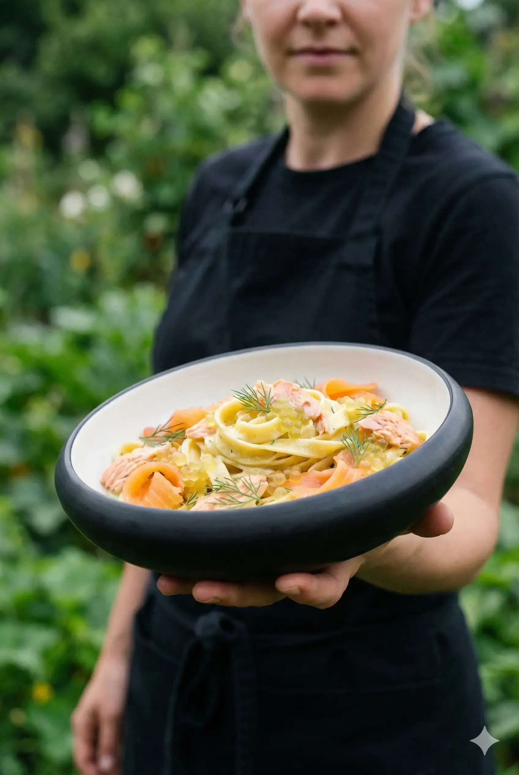 Tagliatelles au saumons