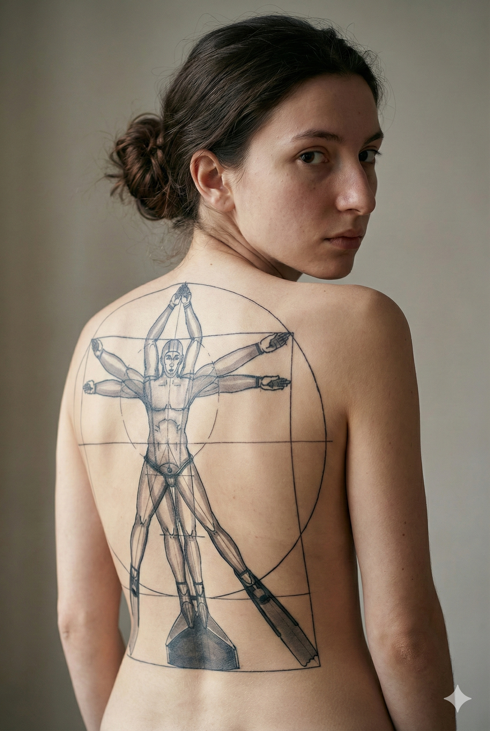 Tatouage Vitruve